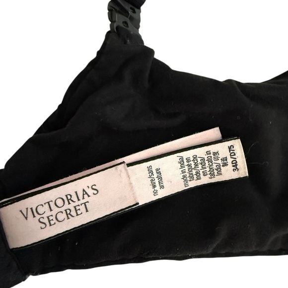 Victoria’s Secret Body By Victoria Push Up Bra 34D Black - Picture 7 of 7
